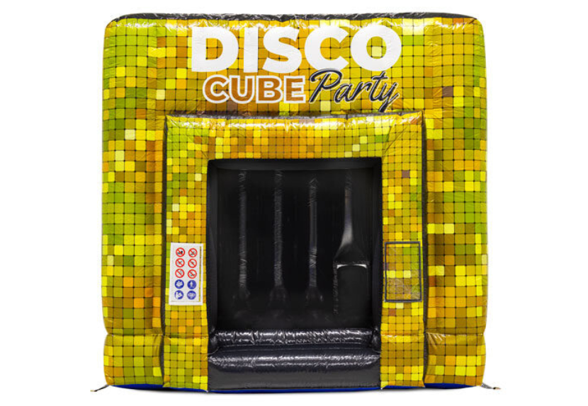 Hüpfburg "Disco" mit Partylicht und Musik-Box (Miete)